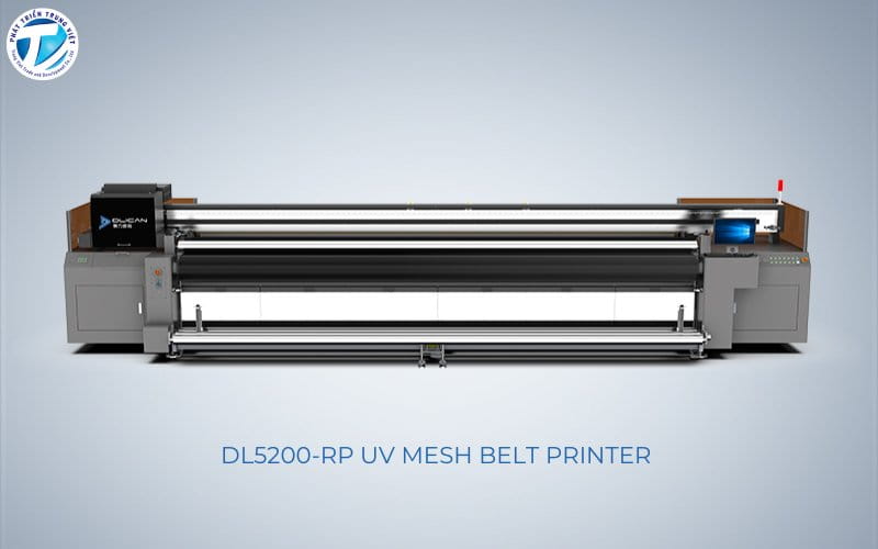 Máy in UV cuộn khổ lớn 5200 của Dlican